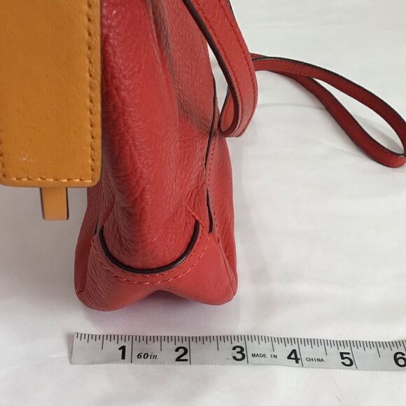 Coach Red Park Pebble Leather Crossbody Bag - Picture 12 of 12